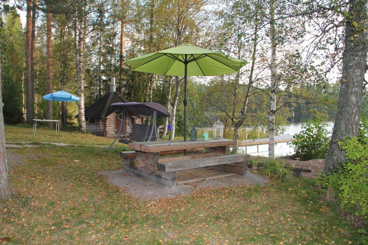 Private Lakeside Holiday Property In Nature Kankaanpaa Ngoại thất bức ảnh